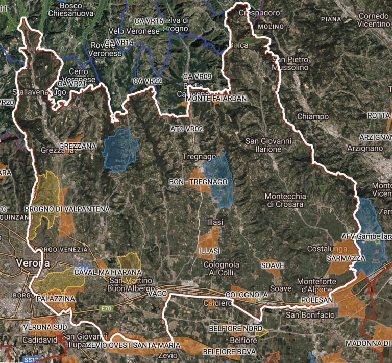 ATC VR 2 mappa aggiornata 2025