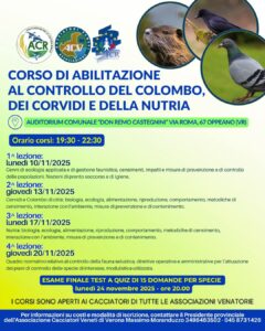 Corso nocivi ACV 2025 Oppeano